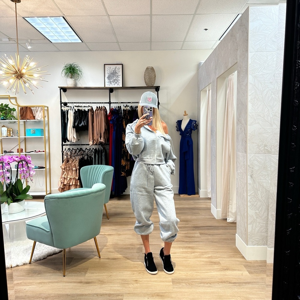 Gray Women's Sweatsuit